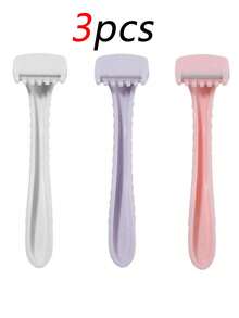 1/3/9/15 PCS Mini Manual Shaver, Manual Hair Removal, Dry And Wet Dual-Purpose, Painless Hair Remover, Bikini, Leg, Armpit, Face And Body Hair Remover, Multi-Functional Exfoliation Tool, Portable, Hair Removal Tool, Beauty Tool - Multicolor - View 12