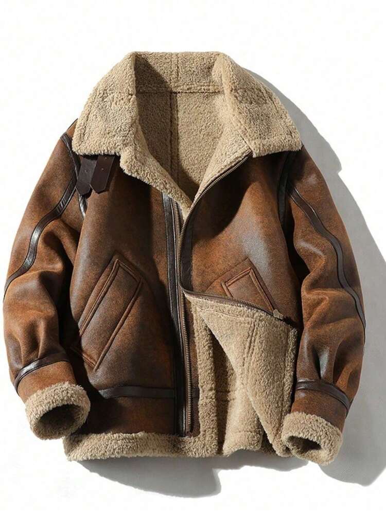 Men Jackets And Coats - 棕色 - 查看 10