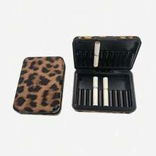 20 Holes Leopard Cigarette Box For IQOS ILUMA/ILUMA ILUMA ONE/3DUO Holder Case Box Portable Smoking Cases Accessories