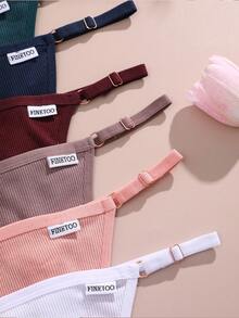 FINETOO 7件可调节基本款时尚性感丁字裤