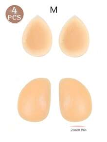 TSLBNRIO 女士硅胶自粘式臀垫、臀部垫、小腿垫、隐形无缝塑身器、臀部增强器、大腿塑身器、硅胶肩垫、自粘式无缝臀垫、自然改善凹陷部位、打造完美曲线、可水洗、防滑、可重复使用、适用于连衣裙、露背装、瑜伽服、紧身衣、牛仔裤