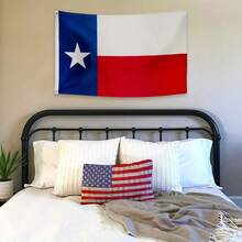 1pc Flags Texas Vivid Colors And Fade Resistant Double Stitching With Brass Grommet, 3x5 Feet - Style 1 - View 5
