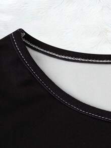 Women'S Wolf Head & Headdress  Print Maxi Dress - Elegant Wolf Face & Design With American-Inspired  Art, Round Neck Long Sleeve A-Line Dress For Spring/Fall, Casual To Formal Events, Spring Fashion, Fall Outfit, Fashion Lovers - 星星 - 查看 5