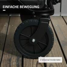 Outsunny Garden Trolley With 120kg Load Capacity, Foldable Transport Cart With 160L Canvas In Dark Grey - 1 - View 7