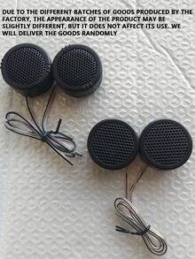 1 套通用汽车高音扬声器汽车高保真音响扬声器大功率迷你球顶扬声器