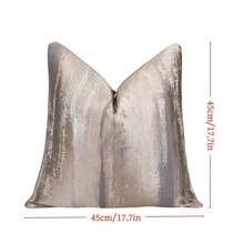 1 chiếc vỏ gối trang trí cao cấp, thích hợp cho ghế sofa, phòng khách, dùng làm vỏ gối tựa, vỏ gối trang trí phòng ngủ. - 1 cái - Xem 16