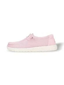 Hey Dude Giày thể thao nữ Wendy Stretch Sox Rst thoáng khí thấm hút mồ hôi nhẹ độ đàn hồi tốt dễ giặt đa năng ngoài trời hàng ngày màu hồng 41878-6XX - Hồng - Xem 1