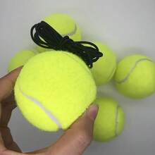Bộ 1/4 quả bóng tennis cao su kèm lưới, bóng tập luyện bền chắc cho thanh thiếu niên và người lớn, dụng cụ tập luyện tennis màu vàng có dây treo di động, thiết bị tự luyện tập màu xanh lá cây phù hợp cho huấn luyện viên, người chơi và thú cưng, thiết kế cao su chất lượng cao, quà tặng thể thao hoàn hảo, phụ kiện cho người đam mê tennis, dụng cụ huấn luyện, phụ kiện thể thao thời trang, phù hợp cho các trận đấu cá nhân, luyện tập nhóm, phòng tập thể dục, giải trí tại nhà, quà tặng cá nhân hóa. - Nhiều màu - Xem 9