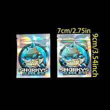 小型迷你拉链袋，可重复密封卡通食品冰淇淋糖果包装铝箔袋，7*10厘米防异味食品储存袋热封铝箔袋，自封1克拉链袋 - 彩色 - 查看 2