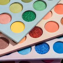 beauty glazed Set Palet Eyeshadow 3-in-1 - Matte, Shimmer, Tahan Lama, Pigmentasi Tinggi, Tahan Air, Eyeshadow Berwarna, Bedak Kontur, Highlighter - MultiWarna - View 7