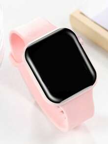 Dwa modne modele odpowiednie dla nastolatków: prosty i uroczy, łączący w sobie oba style, a także klasyczny. Kwadratowy zegarek elektroniczny z cyfrowym wyświetlaczem LED. Idealny na codzienne zajęcia uczniów, takie jak powrót do szkoły, imprezy i podróże. Doskonale sprawdzi się jako prezent dla przyjaciół lub prezent urodzinowy. Najlepszy prezent dla mamy na Dzień Matki lub ślub. - Wielokolorowe - Zobacz 5