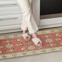 (1/2/3pc)Boho Kitchen Rugs Set Of 2, Cushioned Anti-Fatigue Mats, Waterproof Non-Slip ... - 彩色 - 查看 5