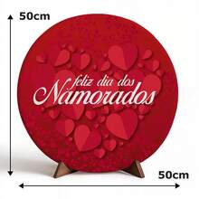 Painel De Mesa 50x50 Dia Dos Namorados 189