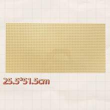 Bauklötze Grundplatte - 32*64 Löcher, selbstmontierbar, kompatibel mit Markentoys - perfektes Geschenk für Feiertage Raumdekoration Blau, Mould King, Spielzeug - Verschiedenfarbig - Übersicht 9