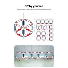 Set de 5 Puertas de Carrera FPV para Avata y Drones Plegables - Kit de Pista de Carreras con Puerta de Entrenamiento para Evitar Obstáculos - Rojo - Ver 6