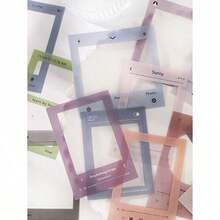 15pcs Mixed Pattern Sticker, Modern Waterproof Frame Print Decal For Office, School Back To School - Nhiều màu - Xem 2