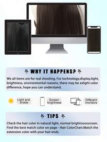 Synthetic Hat Wig Knitted Hat Wig, Hat Hair Extension Straight Hair Grey Hat Wig With Attached Synthetic Hairpiece For Women Girls Winter -Cold Brown Brown Black - Multicolor - View 7