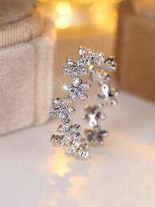 Vanel 时尚优雅花卉设计复古波西米亚风戒指，适合日常佩戴和派对场合，女士奢华珠宝，日常饰品 | 复古波西米亚风戒指 | 精湛工艺 - 戒指 - 查看 14