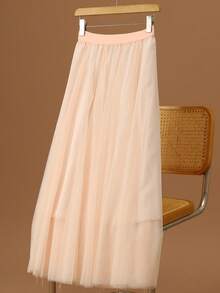 LuminousWealth Damska - Elegancka Spódnica Midi w Kolorze Jednolitym, Ołówkowa, Odpowiednia Do Swoich Ubrań Na Co Dzień I Do Biura, Na Każdą Porę Roku, Idealna Na Sylwestra, Imprezę