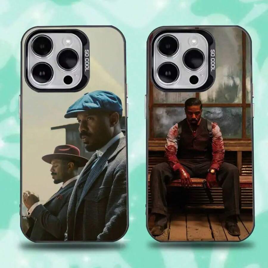 Funda de teléfono S-Sinners Movie S-Stack para 17,16,15,14,13,12,11,Pro,Max,Plus,E, cubierta negra de TPU - Z5 - Ver 1