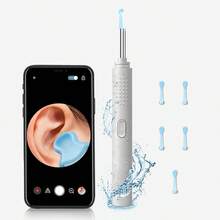 HB 5个耳勺清除耳垢，带摄像头的耳朵清洁器，耳垢清除工具，成人可充电耳垢清除套装