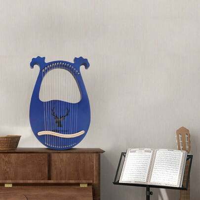 SENDERPICK 16 Strings Lyre Harp  For Children, Beginners, Adults, Bands, Professionals, And More. Lyre Harp Portable Lyre Harp