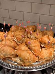 100pcs Heart-Shaped Bamboo Cocktail Picks, Natural Bamboo Toothpicks, Suitable For Valentine's Day Party Appetizers, Fruit, Cakes, Desserts, BBQ Snacks, Sandwiches