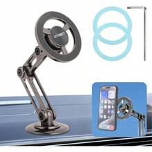 UTEBIT Car Phone Holder For 360° Adjustable Car Phone Mount Phone Holders Cell Phone Holder Clip Car Accories For IPhone 16 15 14 13 Pro Plus Max For Android And All Smartphonescar Acessesories, Car Acessesories Women, Car Essentials, Home Accesssories, Christmas Decrotions - MagsafeCarMount - Xem 2