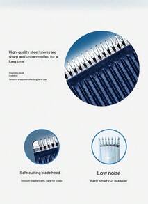 Tông đơ cắt tóc điện Philips HC3689 có thể rửa được, có nhiều chế độ cắt tóc - Màu xanh nhạt - Xem 2