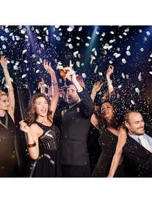 3pcs Colorful Paper Confetti Poppers, Confetti Poppers, Confetti Poppers, Birthday Confetti, Party Decorations And Gifts, Birthday Decorations, Wedding Decorations (Suitable For Weddings, Engagements, Birthdays, Graduations, Anniversaries, Games, New Year, Etc.)