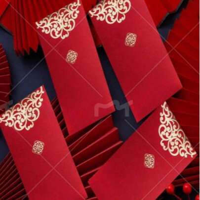 5个/10个/20个/30个/50个/100个装 中式创意烫金红包，2025年蛇年新年压岁钱红包，农历新年用品，春节红包，2025年农历新年红包，蛇年红包，中式礼金袋，幸运红包，大号办公红包，中式红包，适用于农历新年、春节、生日、婚礼、派对祝福等场合