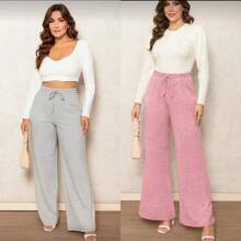 Calça  rosa cinza