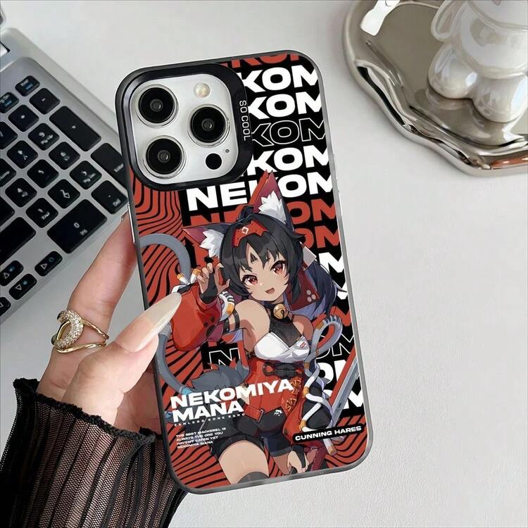 Funda de teléfono Miyabi Zenless Zone Zero para Apple 11 12 13 14 15 16 17 Pro Max Plus, protector de teléfono con revestimiento - z7 - Añade 2