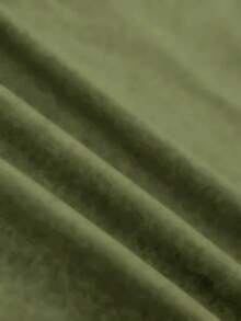 Women's Casual Slim Fit Butterfly Print Detail Simple Solid Color Pleated Crew Neck Short Sleeve Dress