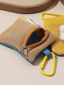 Multifunctional Earphone Case, Cartoon Cute Earphone Pouch, Key Coin Purse Pendant Bag - Multicolor - View 4