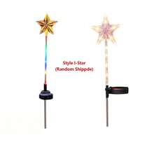 1-5 件 LED 户外太阳能地插圣诞老人雪橇灯，防水太阳能庭院装饰圣诞驯鹿灯 - 彩色 - 查看 20