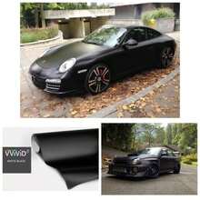 Black Matte Car Wrap Vinyl Roll With Release 3MIL - VViViD8 1.5FT X 5FT - 1ft X 2ft - View 1