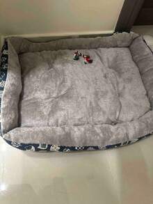 SUNFIONA 1 pieza Cama de sofá acolchada y cómoda para mascotas - Nido de dormir interior ensamblable para gatitos y perros pequeños, diseño acogedor, refugio cálido para todas las estaciones