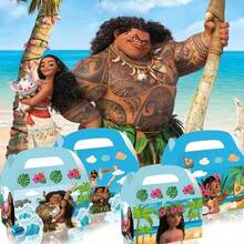 24/12件套主题生日装饰品、派对装饰品、礼品袋、派对礼盒、主题糖果饼干派对礼盒、派对糖果礼品袋、主题派对装饰品、生日派对用品、圣诞节、万圣节、复活节、情人节、国庆节 - 彩色 - 查看 5