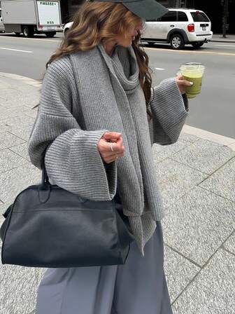 女士秋冬休闲开衫毛衣外套优雅商务通勤度假保暖高端百搭修身胜利日可爱上衣韩版