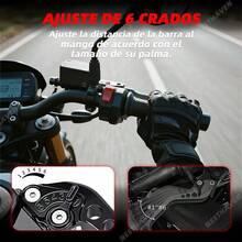 Palancas De Embrague Y Freno Universales 22mm Bomba De Freno - Negro - Ver 7