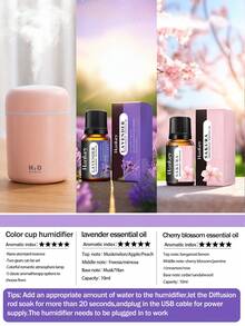 一个300毫升车载空气清新剂,室内香氛加湿器,USB供电,两种工作模式,7色LED灯,缺水智能关机,静音喷雾,方便的精油扩散器,非常适合房间装饰、办公室、客厅、汽车使用,也是送给女性的精美礼物。 - 彩色 - 查看 28