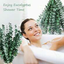 5/10/15/20pcs Eucalyptus Leaves In Multi-Color Preserved Eucalyptus Branches, DIY Flower Arrangement, Family Wedding Anniversary Decoration - Multicolor - View 2