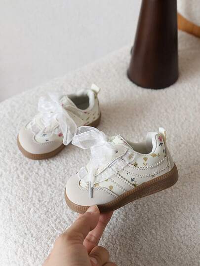 1 Pair Fashionable Infant Toddler Shoes, New Everyday Wear Design, All Season