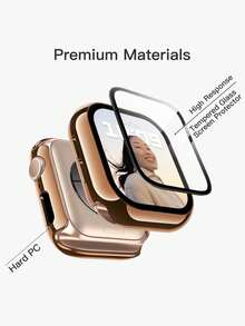 Huastonband 適用於 38mm/40mm/41mm/42mm/44mm/45mm/46mm/49mm，14mm 極薄玫瑰金金屬 7 珠可調節錶帶，兼容 Ultra 3/2/1 SE S11/S10/S9/S8/S7/S6/S5/S4 系列，女款金色風格，兼容，手錶保護殼，智慧手錶配件 - 玫瑰金 - 查看 11