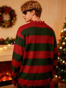 一款圣诞主题针织毛衣，温暖舒适，完美契合节日气氛，适合自穿或作为礼物送给亲朋好友。