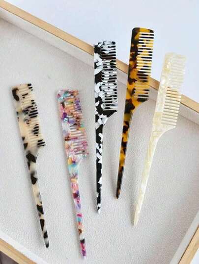 Lược chải tóc họa tiết da báo chuyên nghiệp - Lược chải tóc họa tiết da báo chống tĩnh điện, tạo kiểu tóc mượt mà - Chống tĩnh điện, không rối, dễ dàng chải tóc, tạo mái tóc mềm mại, óng ả. Phụ kiện tóc, bộ dụng cụ tạo kiểu tóc, bộ dụng cụ làm tóc.