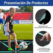 Tapete de Entrenamiento con Pisadas de Ftbol - Ferroso - Ver 4