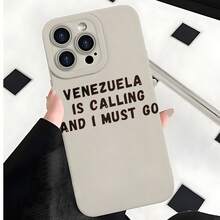 2026 nueva funda de teléfono mate, Funda de Teléfono  está llamando y debo irme diseño impreso para iPhone 17 14 13 12 11 Pro Max Se  Galaxy S23 S22 S21 Note 20 protector de teléfono funda de pareja regalo para novio novia regalo de vacaciones - Azul Klein - Ver 4
