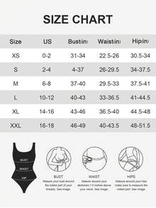 1pc Women Seamless Shapewear Bodysuit, Thong Bottom, Slimming Shaping Bodysuit, Tummy Control Bodysuit, Shapewear, Waist Trainer - Black - View 10